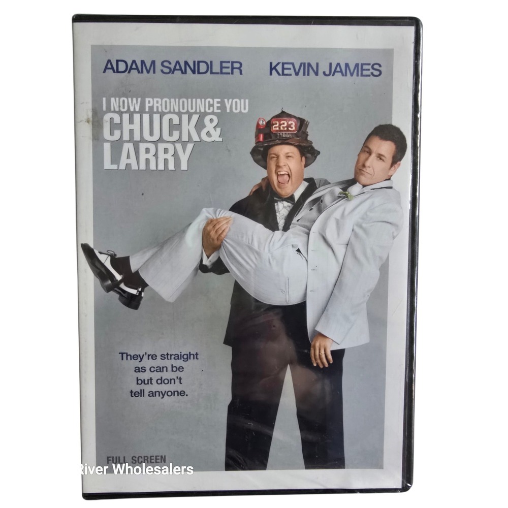 I Now Pronounce You Chuck & Larry DVD Adam Sandler Kevin‎ James Full Screen 2007